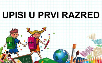 PRIJAVE ZA UPIS U PRVI RAZRED OSNOVNE ŠKOLE U ŠKOLSKOJ GODINI 2026./27.